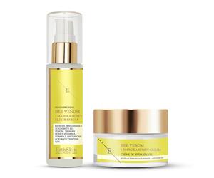 Erth Skin London Women's Bee Venom Cream 50ml + Bee Venom + Elixir Serum 60ml in White