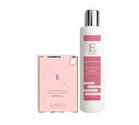 Hydra Collagen Body Lotion 250ml + Rose Glow Eye Pads Erth Skin London White 250ml