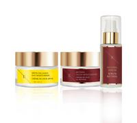 Retinol Routine: Serum 60ml , Night Cream 50ml & Collagen Day SPF 50 Erth Skin London White 3pc