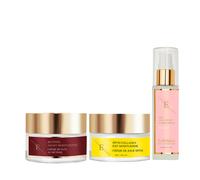 SPF 50 Collagen Day Cream 50ml + Retinol Night Moisturiser 50ml +EGF CELL EFFECT SERUM 60ML Erth Skin London Clear One Size