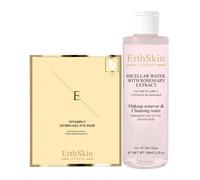 Erth Skin London Women's Vitamin C Hydrogel Eye Pads x 5 + Micellar Water Extract 150ml in White Erth Skin London White