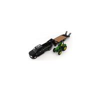 ERTL Ford Pickup with gooseneck Trailer & John Deere Tractor Vehicle