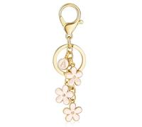ertlutw Cute Keychain, Flower Keychain, Key Chains for Women, Cute Keyring for Women Bag Car Accessories for Wallet Purses Backpack,Bag Charm Gifts For Girlfriend Valentine's Present Winter Gifts