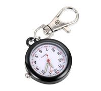 ertlutw Nurses Fob Watch, Pocket Watch Keychain, Retro Quartz Pocket Watch Fob Watches for Nurses, Quartz Pocket Watch Keychain Fob Watch for Doctors Nurses Outdoor Activities, Black