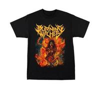 ERTr44yu Burning Witches Inquisition T-Shirt Unisex Black