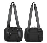 ERTUNA Mini Gym Bag for Women Men, Everyday Small Carry on Bag with Key Ring Clip, Cute Workout Sport Bag, Small Overnight Duffle Bag for Travel, Small Weekender Bags for Women, Black, Everyday Mini