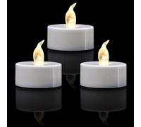 ERTYUI 200 Pack LED Tea Lights, Warm White Light, for Decoration