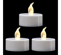 ERTYUI 24 Pack LED Tea Lights, Warm White Light, for Decoration