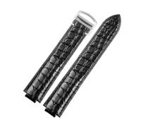 ERTYUYFG Compatible With Cartier Blue Balloon WSBB0025 69012Z4 | Crocodile Leather Watch Strap Men 42mm Women Watchband Screw Buckle