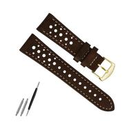 ERTYUYFG Compatible With Casio Forester FT-500WC AW-80V W-220HF, 19mm Vintage Cowhide Leather Strap, Retro Watch Band Replacement