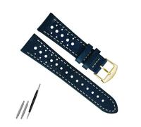 ERTYUYFG Compatible With Casio Forester FT-500WC AW-80V W-220HF, 19mm Vintage Cowhide Leather Strap, Retro Watch Band Replacement