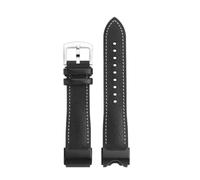 ERTYUYFG Italian Leather Waterproof Rubber Hybrid Strap Compatible With Casio G-Shock GWG-1000GB 'Black Gold Mudmaster' Radio Wave Watch