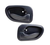 ERUEUBGRM 82610-22001 82620-22001 Car Interior Door Handle for Hyundai for Accent 1.5L for Atos 1997-2005 Interior Door Handles(1 Pair Black)