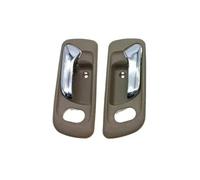 ERUEUBGRM Beige Chrome Car Interior Door Handle for Accord 1998-2002 CG1 CG5 CF9 Interior Door Handles(Front 1 Pair)