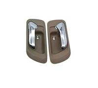 ERUEUBGRM Beige Chrome Car Interior Door Handle for Accord 1998-2002 CG1 CG5 CF9 Interior Door Handles(Rear 1 Pair)