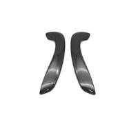 ERUEUBGRM Black Carbon Fiber Front Left Or Right Door Inner Handle Cover 809600015R 197012651 for R&enault for Fluence for Megane 3 2008-2016 Interior Door Handles(Cover-Carbon 2PCS)