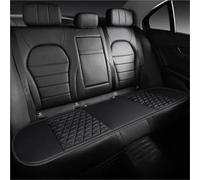 ERUEUBGRM Breathable Fabric Car Seat Cover Universal Car Seat Cushion Interior Door Handles(Black long pad)