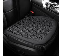 ERUEUBGRM Breathable Fabric Car Seat Cover Universal Car Seat Cushion Interior Door Handles(Black square pad)