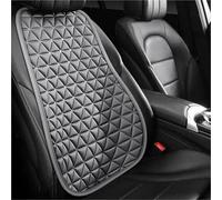 ERUEUBGRM Breathable Fabric Car Seat Cover Universal Car Seat Cushion Interior Door Handles(Gray backrest)