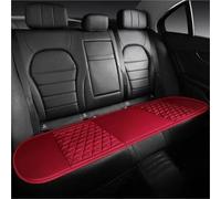 ERUEUBGRM Breathable Fabric Car Seat Cover Universal Car Seat Cushion Interior Door Handles(Red long pad)