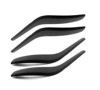 ERUEUBGRM Car Front Rear Interior Door Handle Cover Trim 51412991777 51412991778 for B&MW X1 E84 2010-2016 Interior Door Handles(Mate Black 4PCS)