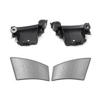 ERUEUBGRM Car Gray Interior Handle Cover Door Buckle Handrail Cover Door Armrest Base Black for Peugeot 107 2005-2014 Interior Door Handles(Right Gray Cover 4PCS)