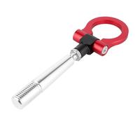 ERUEUBGRM Car Rear Front Trailer Hooks Ring Vehicle Towing Hook For Nissan GTR R35 370Z For Juke Car Towing Eye Cover(RED)