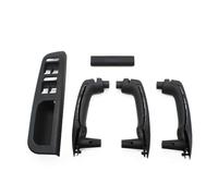 ERUEUBGRM LHD Car Interior Front Rear Left Right Door Pull Grab Handle Door Armrest for VW for Jetta for Golf MK4 1999-2004 Interior Door Handles(Black 8PCS)