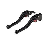 ERUEUBGRM Motorcycle Accessories Short Brake Clutch Levers For Royal Enfield For Hunter 350 For Meteor 350 For Bullet 350 Brake Clutch(A-Black with red)