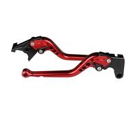 ERUEUBGRM Motorcycle Adjustable Brake Clutch Levers for CBR500R CB500F CB500X CB 500 F X CBR 500R 2013-2019 Brake Clutch(Long Red)