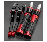 ERUEUBGRM Motorcycle Handlebar Grip Motorcycle Brake Clutch Lever Handlebar Grip End for Transalp 650 700 600 Xl700V Xl650V Xl600V for XLV650(H)