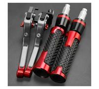 ERUEUBGRM Motorcycle Handlebar Grip Motorcycle Brake Clutch Lever Handlebar Grip End for Transalp 650 700 600 Xl700V Xl650V Xl600V for XLV650(J)