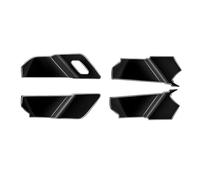 ERUEUBGRM RHD Interior Door Handle Bowl Frame for Mazda CX80 CX-80 2024 2025 Interior Door Handles(RHD ABS Black)