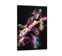 ERUGBKL Carlos Santana Poster2 Poster Decorative Painting Canvas Wall Posters And Art Picture Print Modern Family Bedroom Decor Posters 20x30inch(50x75cm)