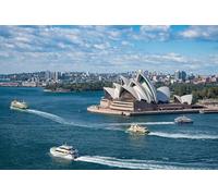 ERUZO 5D Diamond Art Painting Adult Set Sydney Opera House Suitable for Adults Children Beginners Home Wall Decoration Birthday Gift50x50cm