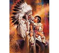 ERUZO 5D Diamond Painting Full Diamond Indian Scenery Crafts Gift Artwork Gift Intelligence Stress Relief Home Decoration50X60CM