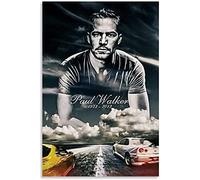 ERUZO 5D Diamond Painting Set for Adults and Children Fast and Furious Film Paul Walker DIY Diamond Crystal Rhinestone Embroidery Painting30x40cm