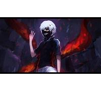 ERUZO 5D Diamond Painting Set for Adults, DIY Diamond Painting Art Children Gift Tokyo Ghoul, Home Decor Gift40x50cm