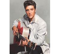ERUZO 5D DIY Diamond Painting Elvis Embroidery Round Drill Diamond Mosaic Decor Gift 40x50cm