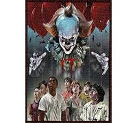 ERUZO 5D DIY Diamond Painting Set Pennywise Adults Children Art Crafts Home Wall Decoration 40x50cm