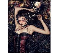 ERUZO Adult 5D Diamond Painting Set Abstract Victoria Francis Girls Intelligence Development Stress Relief Art Crafts for Home Wall Decoration 30x40cm