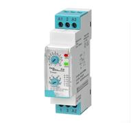 ERV-08-V2 for Time Relay, Adjustable Electronic Timer Relay 0.1s to 100 Hours - DIN Rail On Delay Relay, 5A 1NO+1NC Contact, AC 220V, for Industrial Automation & Control Panel (0.1S- 100HRange)