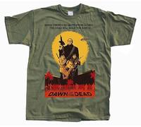 ERVBfddaz Dawn of The Dead V3 T Shirt Green L