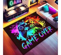 ERWAAD Gaming Rug for Boys Room - Gamer Rug with Game Controller Design for Game Room,Esports Room, and Boys' Game-Themed Bedroom 36x24 inches