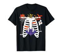 Erwachsene Herr Dame Kind Girl Geist süß Bat Skelett Spinne T-Shirt