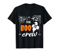Erwachsene Herr Dame Kind Girl Gespenst Spruch Boo Crew Team T-Shirt