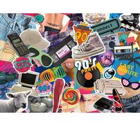 Ravensburger The 90s - 1000 Piece Jigsaw Puzzle for Adults and Kids Age 12 Years + - Vintage Retro Nostalgic 1990