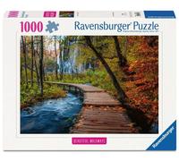 Ravensburger Puzzle 12001764 - Herbstlicher Waldweg, Beautiful Walkways Collection, 1000 Teile Foto-Puzzle für Naturliebhaber und Wanderfreunde ab 14 Jahren: Beautiful Walkways
