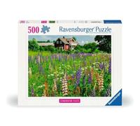 Ravensburger Puzzle 12000844, Scandinavian Places - Bauernhof in Schweden - 500