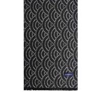 Erwin & Morris Grey Sea Shell Patterned Scarf Supplied In A Gift Box